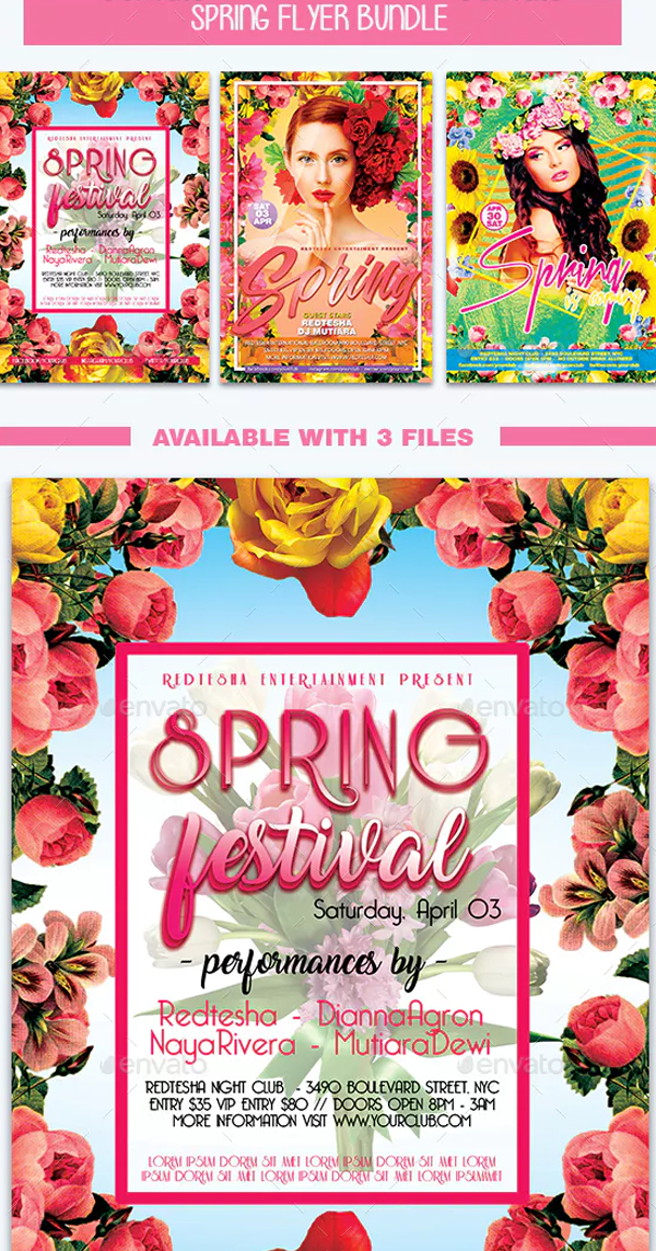 Spring Flyers Bundle