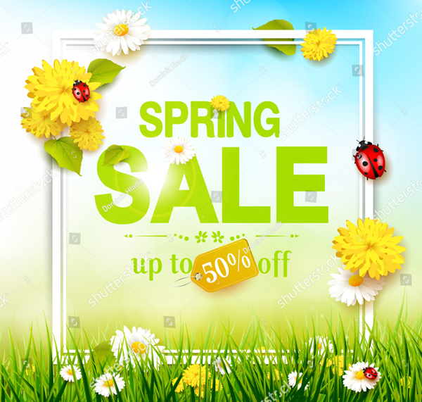 Spring Sale Flyer