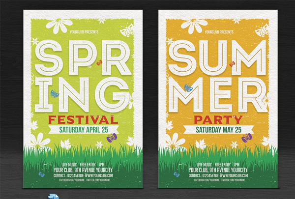 Spring Summer Flyers