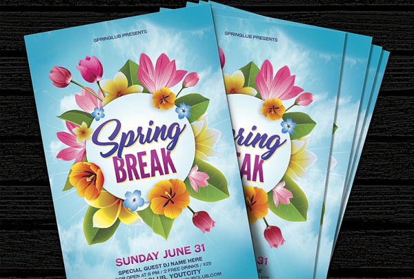Spring Summer Holiday Flyer 