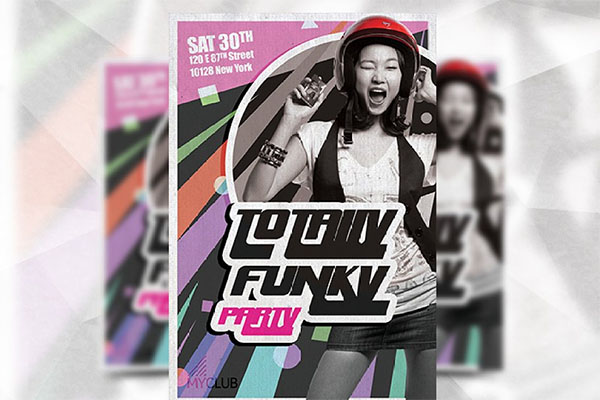 Totally Funky Flyer Templates