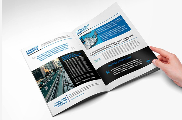 Transportation Brochure Template