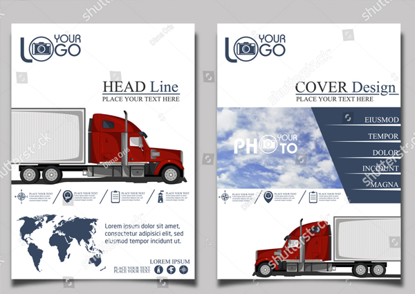 Trucking Brochure Template