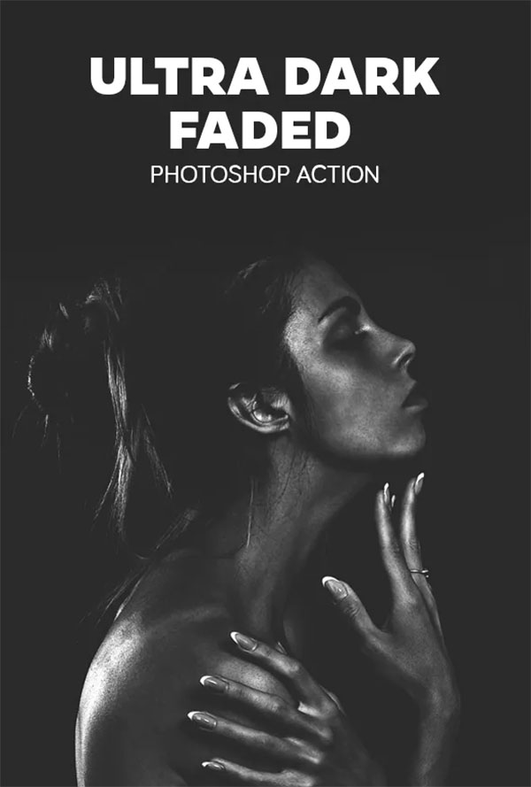 Ultra Dark Faded Photoshop Action