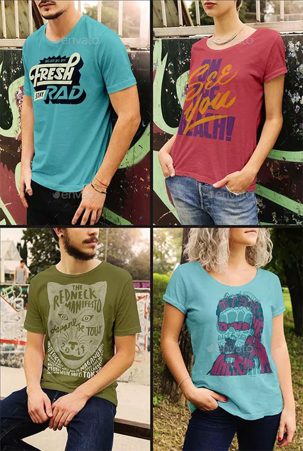 Urban T-Shirt Mockups