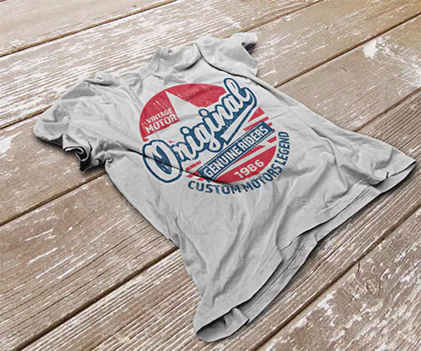 Vintage T-Shirt Mockup