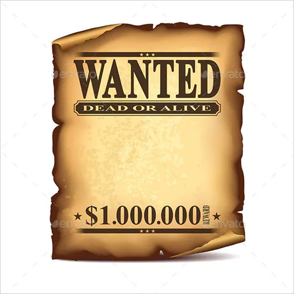 Wanted Poster Templates