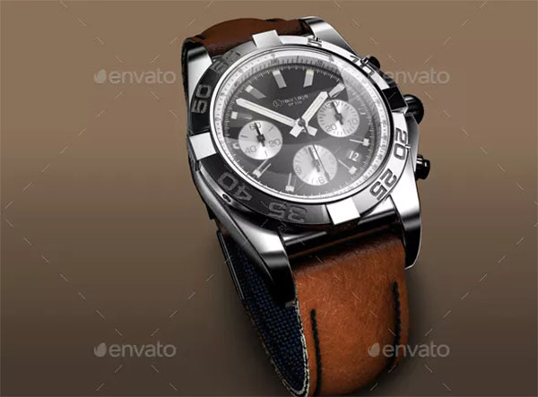 Watch Logo Mockup