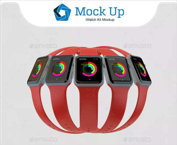 iWatch Kit Mockup