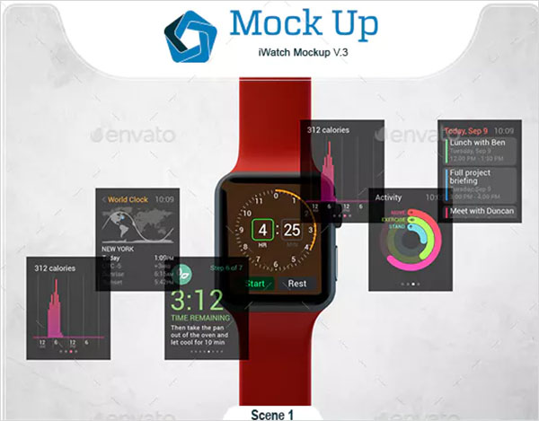 iWatch Mockup V.3