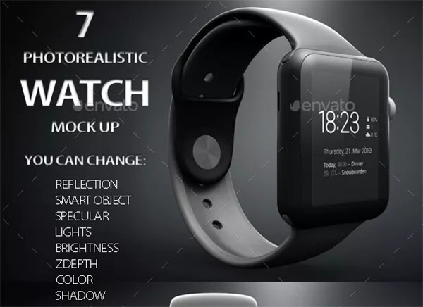 iWatch Mockups