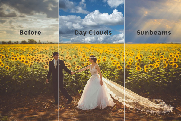 58 Sky Photoshop Overlays and Actions