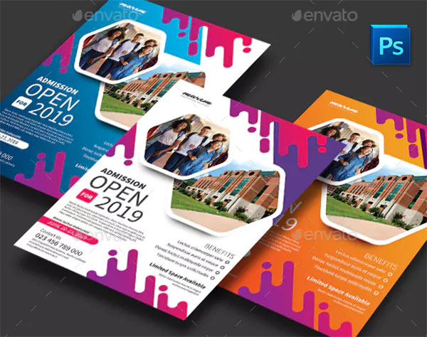 Admission Open Flyer Template