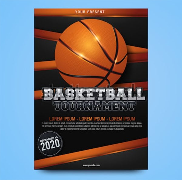 Basketball Poster and Flyer