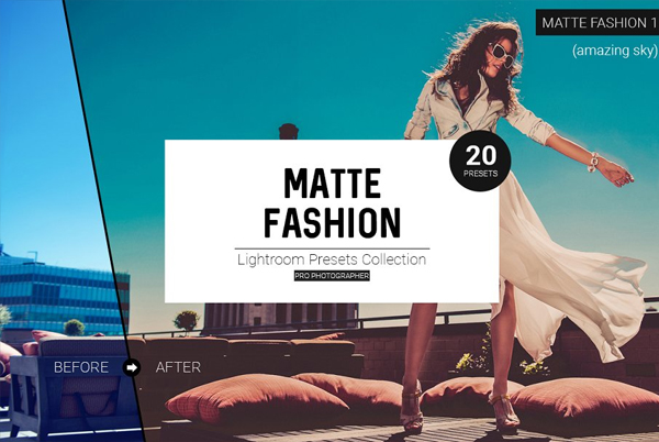 Best Matte Fashion Lightroom Presets