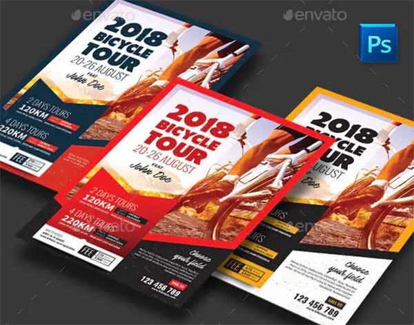 Bicycle Tour Flyer Template