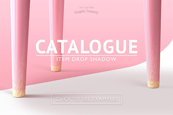Catalogue Item Drop Shadow