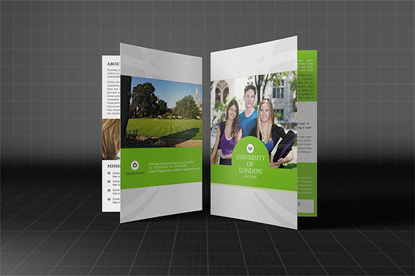 College or University Bifold Brochure