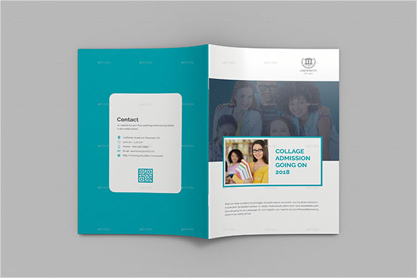 College University Brochure Template