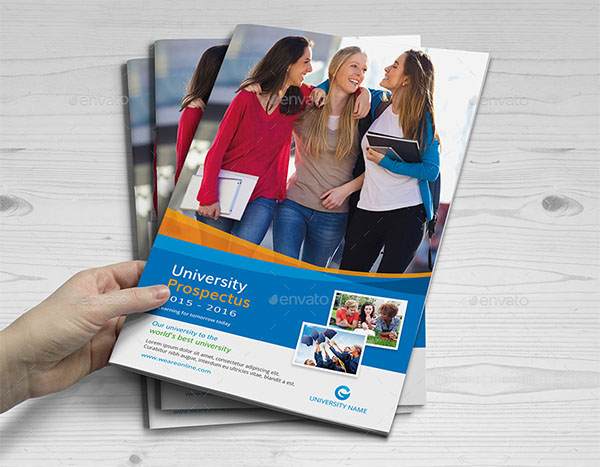 College and University Prospectus Brochure