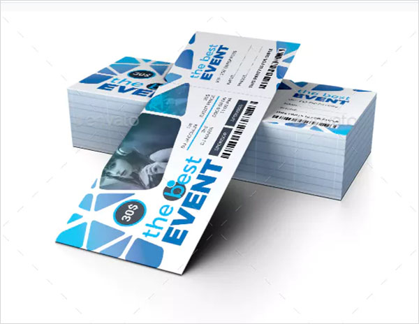 Creative Event Ticket Template