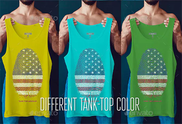 Creative Tank Top Mock-Up