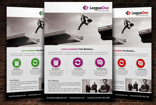 Customizable Lawyer Firm Flyer Template