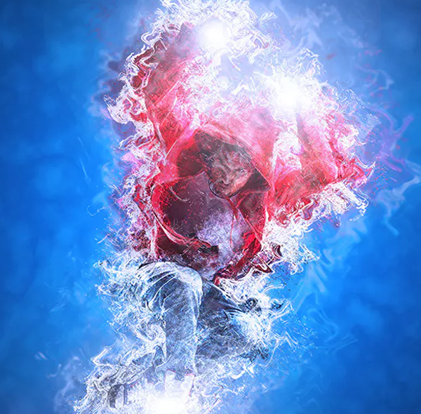 Energy Flow Photoshop Action