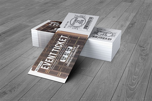 Event Ticket Designs