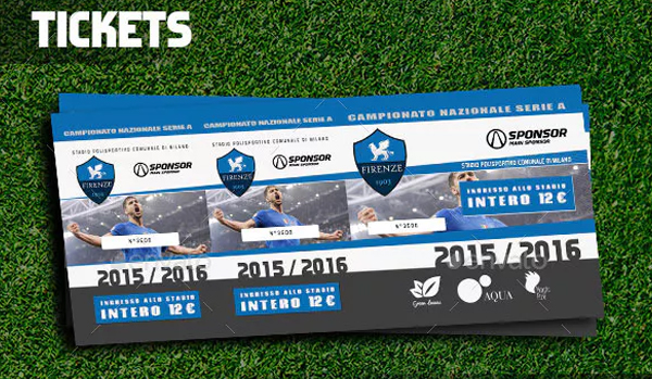 Football Event Ticket Templates