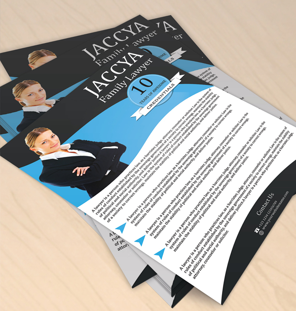 Free Flyer Design For Family Lawyer