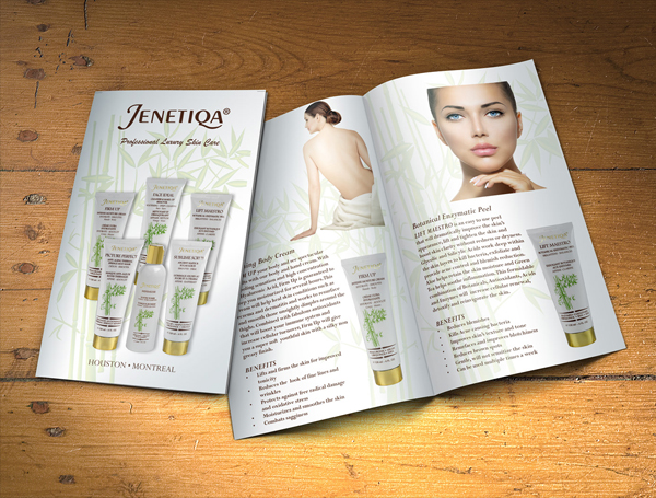 Free Luxury Skin Care Product Brochure