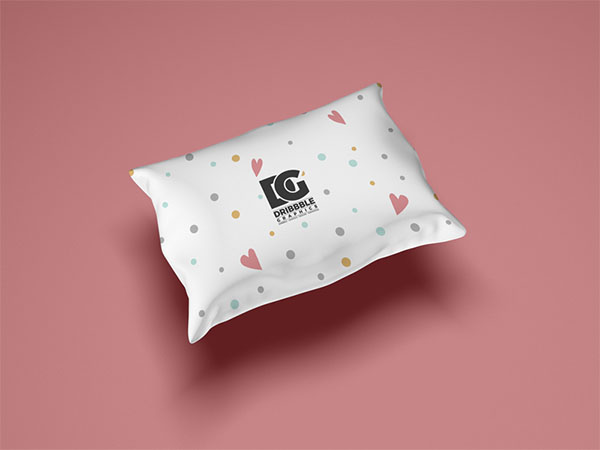 Free Pillow Mockup For Textile Branding