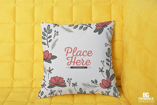 Free Soft Pillow Mockup