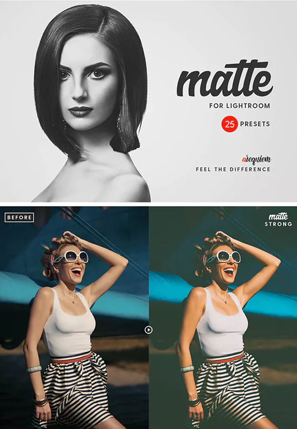 Matte Blogger Lightroom Presets