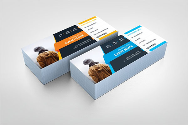 Modern Event Ticket