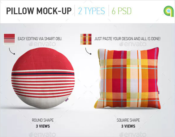 Pillow Mock-Up Design