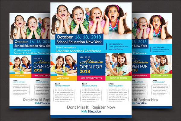 School Education Flyer
