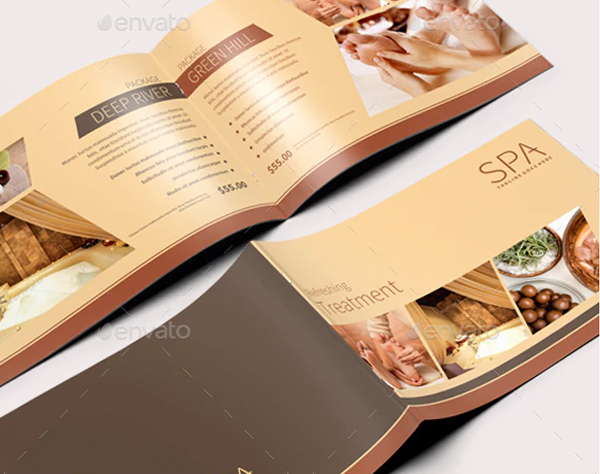 Skin Care Brochure Design Template