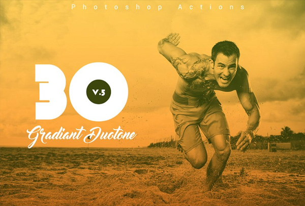 30 Gradient Duotone Actions