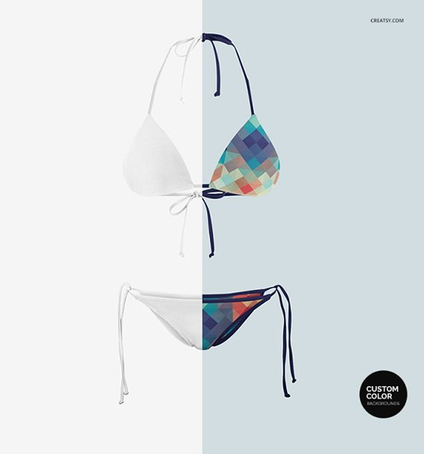 Bikini Mockup Set