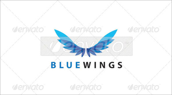Bluewings Transport Logo