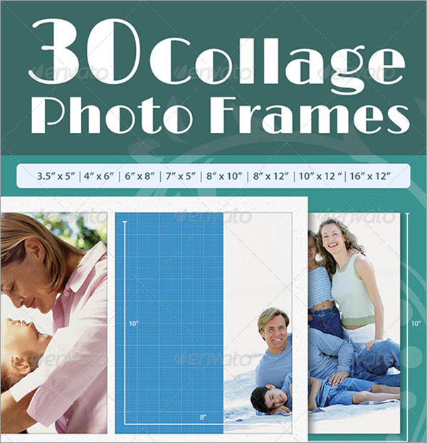 Collage Photo Frames Template