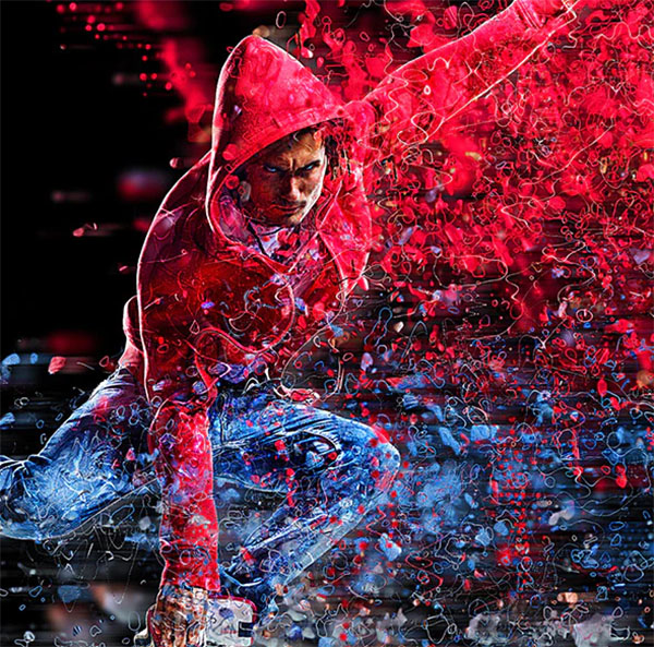 Color Splash Photoshop Action Design