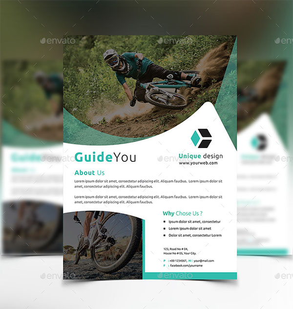 Cycling Sports Flyer Design