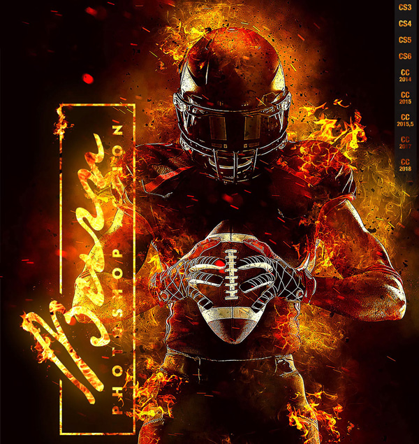 Free Gradient Burn Photoshop Action
