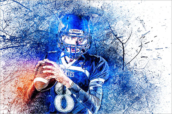 Glitter Lines V2 Photoshop Action