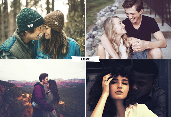 Gradient Love Photoshop Actions