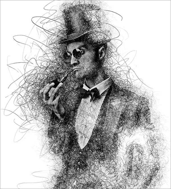 Lines photoshop actions