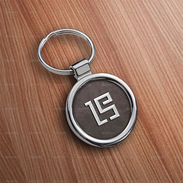 Logo Key Ring Mockups